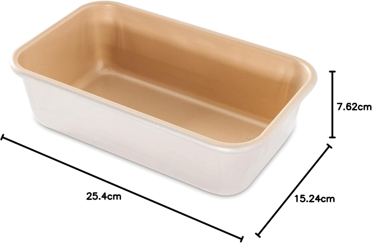 imageNordic Ware 9quot Round Nonstick Natural Aluminum Cake Pans 2 Pack Metallic9 x 53 x 27 Inch