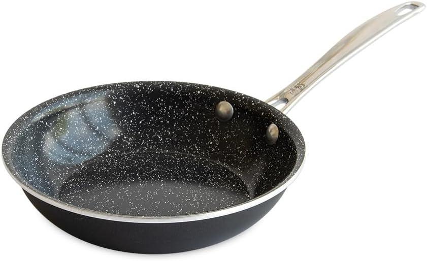 imageNordic Ware Basalt Aluminum Saute Skillet 8Inch Ceramic CoatingNonstick Ceramic Coating