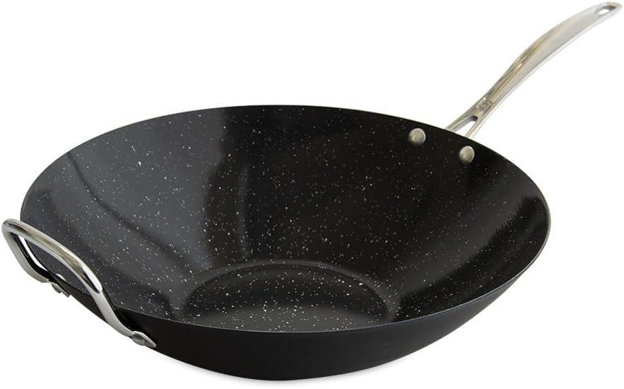 imageNordic Ware Basalt Aluminum Saute Skillet 8Inch Ceramic CoatingNonstick Ceramic Coating