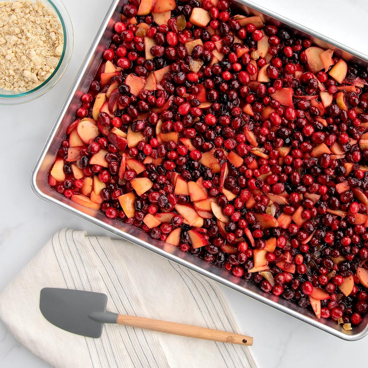 imageNordic Ware Extra Large HighSided Baking Pan 211 x 15 x 2 inches XL Big baking pan Natural Uncoated Aluminum Reinforced Steel Rim Prevents Warping Big BatchXL Baking Pan