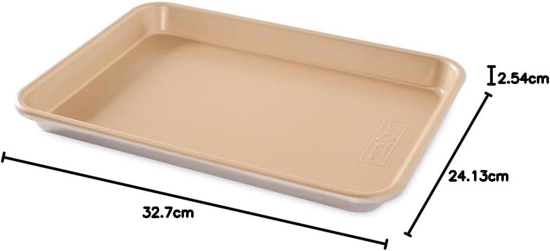 imageNordic Ware Naturals Aluminum NonStick Jelly Roll Baking Sheet1288 x 963 inches Pack of 1
