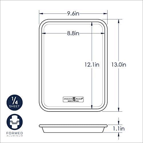imageNordic Ware Naturals Aluminum NonStick Jelly Roll Baking Sheet1288 x 963 inches Pack of 1