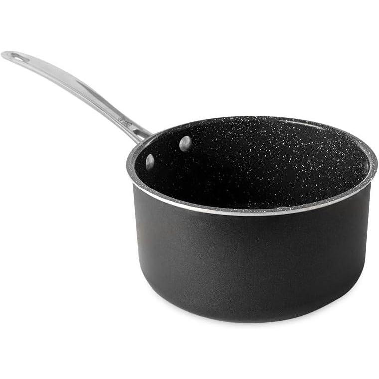 imageNordic Ware Basalt Aluminum Saute Skillet 8Inch Ceramic CoatingNonstick Ceramic Coating