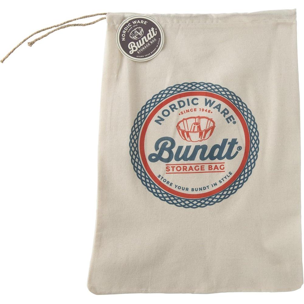 imageNordic Ware Bundt Storage Tote Medium Tan 01128