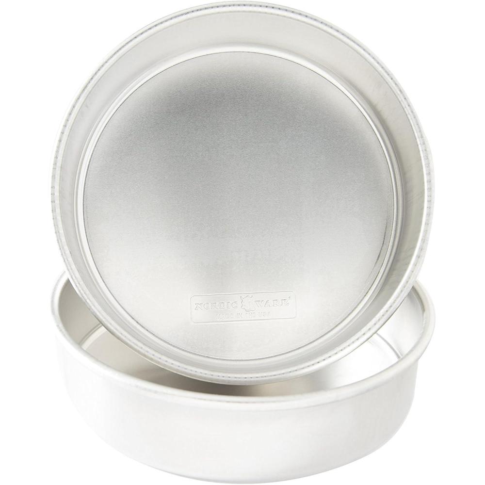 imageNordic Ware Naturals Round Cake Pan 9Inch 2Pack9 Inch 2pc