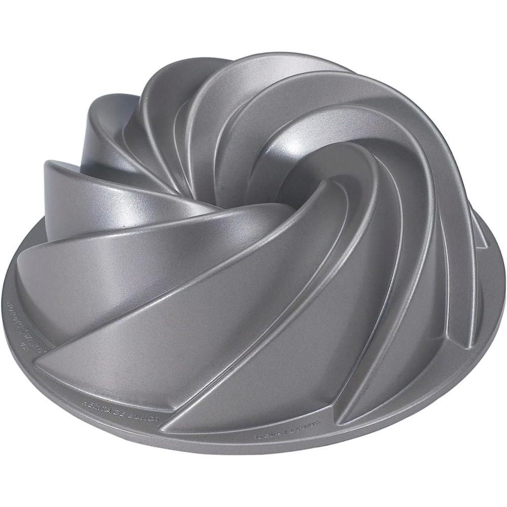 imageNordic Ware Platinum Collection Heritage Bundt PanSilver
