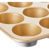 Nordic Ware 9″ Round Non-stick Natural Aluminum Cake Pans (2 Pack), Metallic(12 Cups (2.75 Inch each))
