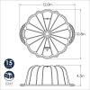 Nordic Ware Anniversary Bundt 12 Cup, Gold(15 Cup (Pack of 1))