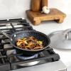 Nordic Ware Basalt Aluminum Saute Skillet and Lid Set, 8-Inch, Ceramic Coating(Nonstick Ceramic Coating)