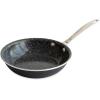 Nordic Ware Basalt Aluminum Saute Skillet and Lid Set, 8-Inch, Ceramic Coating(Nonstick Ceramic Coating)
