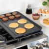 Nordic Ware Basalt Ceramic Dual Top Grill Griddle(Ceramic Nonstick)