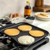 Nordic Ware Basalt Ceramic Dual Top Grill Griddle(Nonstick Ceramic Coating)