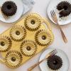 Nordic Ware Brilliance Bundt, 10 Cup, Gold(Bundtlette  5-Cup)