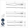 Nordic Ware Bundt Finishing Tool Kit(3-Piece)