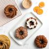 Nordic Ware Classic Bundt Duet, 5 Cups, Gold