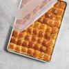 Nordic Ware Extra Large High-Sided Baking Pan, 21.1 x 15 x 2 inches, XL Big baking pan Natural Uncoated Aluminum, Reinforced Steel Rim Prevents Warping, Big Batch(XL Baking Pan + Lid)