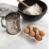 Nordic Ware Flour Sifter, 3-Cup Stainless Steel Flour Sifter, Rotary Design, Baking Accessories For Sifting Dry Ingredients & Powdered Sugar