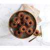 Nordic Ware Heritage Bundtlette Cake Pan, Metallic, Silver(Gold)