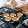Nordic Ware Holiday Pancake Pan, Black 0.6 cup(Autumn Leaves Pancake)