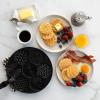 Nordic Ware Holiday Pancake Pan, Black 0.6 cup(Patterns)