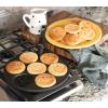 Nordic Ware Holiday Pancake Pan, Black 0.6 cup(Smiley Face Pancake)