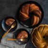 Nordic Ware NW 95577 75th Anniversary Braided Rope Bundt Cake Pan, Gold 12 Cup Capacity(12 Cup)
