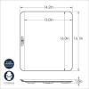 Nordic Ware Naturals Insulated Baking Sheet, Uncoated Natural Aluminum for Cooking and Baking
