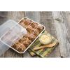Nordic Ware Naturals Quarter Sheet, 2-Pack, Natural(Quarter Sheet with Lid (Pack of 1))