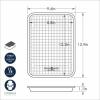 Nordic Ware Naturals Quarter Sheet, 2-Pack, Natural(Quarter Sheet with Nonstick Grid (Pack of 1))