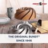 Nordic Ware Platinum Collection Heritage Bundt Pan(Silver)