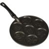 Nordic Ware Holiday Pancake Pan, Black 0.6 cup(Holiday 1 Pancake)