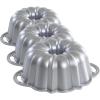 Nordic Ware Platinum Collection Bundt Pan, 6-Cup(6 Cup (Pack of 3))