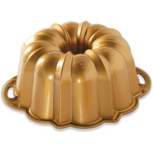 Nordic Ware Anniversary Bundt 12 Cup, Gold(15 Cup (Pack of 1))