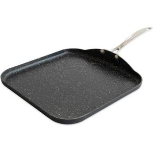 Nordic Ware Basalt Ceramic Dual Top Grill Griddle(Nonstick Ceramic Coating)