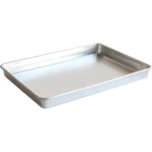 Nordic Ware Extra Large High-Sided Baking Pan, 21.1 x 15 x 2 inches, XL Big baking pan Natural Uncoated Aluminum, Reinforced Steel Rim Prevents Warping, Big Batch(XL Baking Pan)