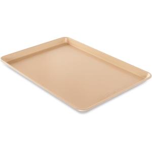 Nordic Ware Naturals Aluminum NonStick Jelly Roll Baking Sheet(Big Sheet (Pack of 1))