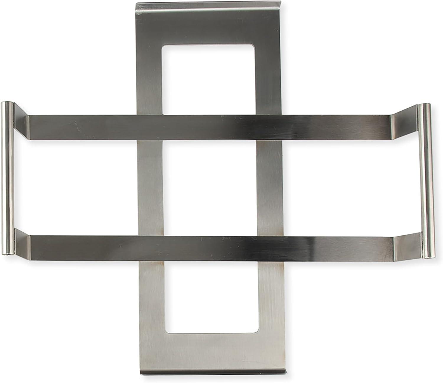 imageNordic Ware 14Inch Square Pizza and Baking Stone Oven Safe and Grill Safe Cordierite with Stainless HolderSquare