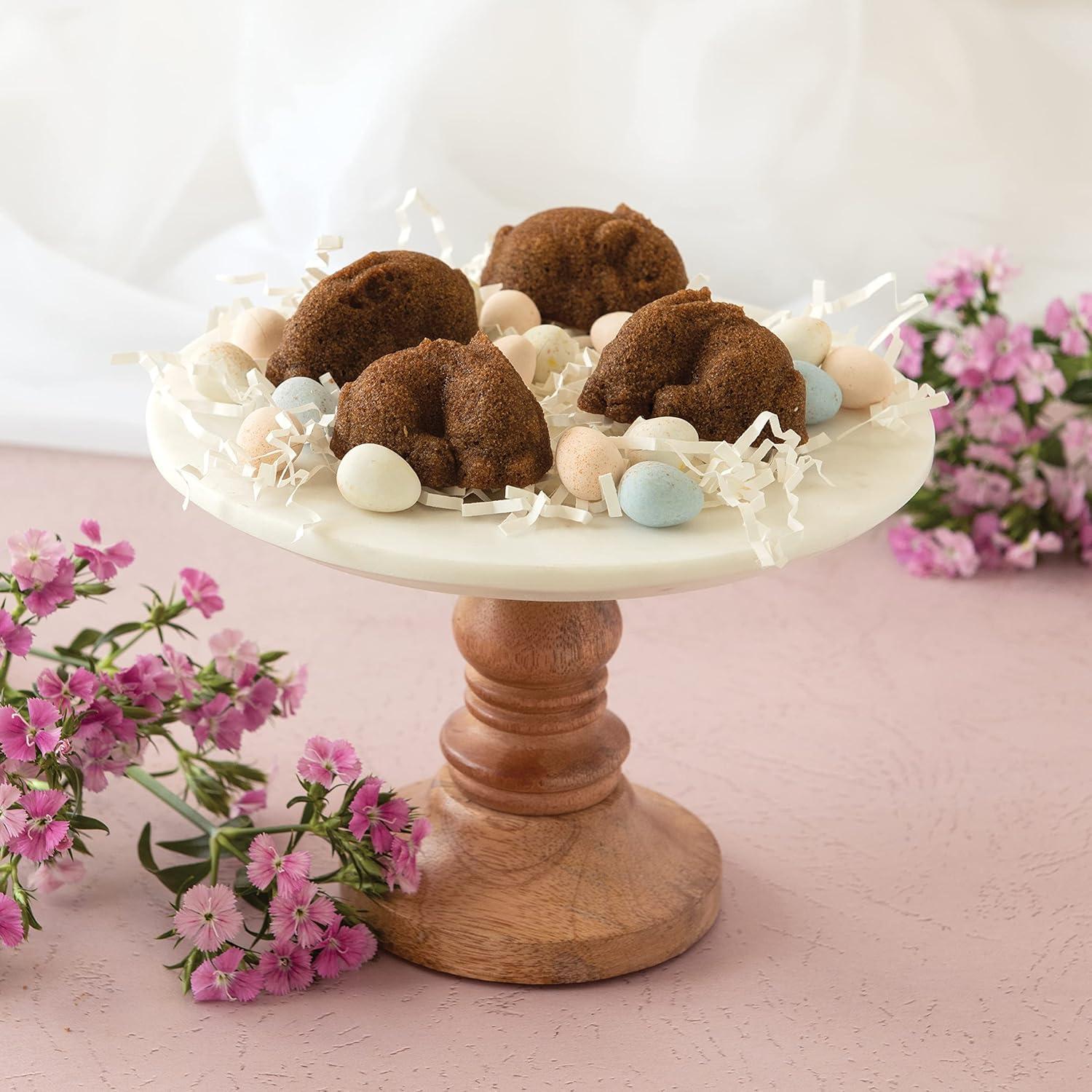 imageNordic Ware Baby Bunny Cakelet 45 Cup Capacity ToffeeToffee