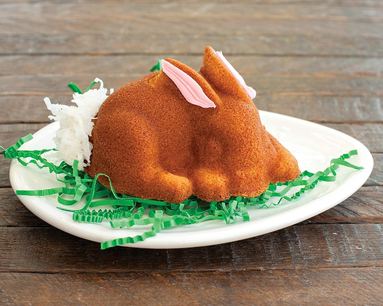 imageNordic Ware Baby Bunny Cakelet 45 Cup Capacity ToffeeToffee