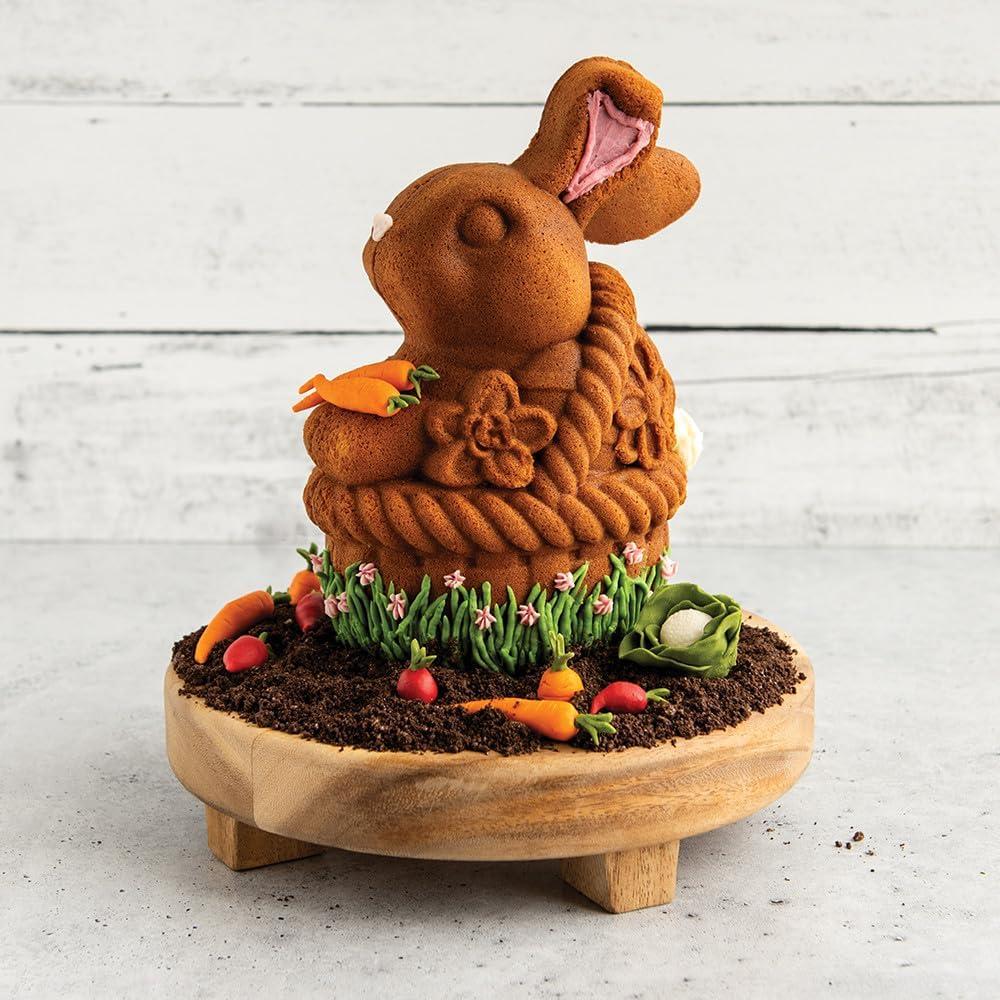 imageNordic Ware Baby Bunny Cakelet 45 Cup Capacity ToffeeToffee