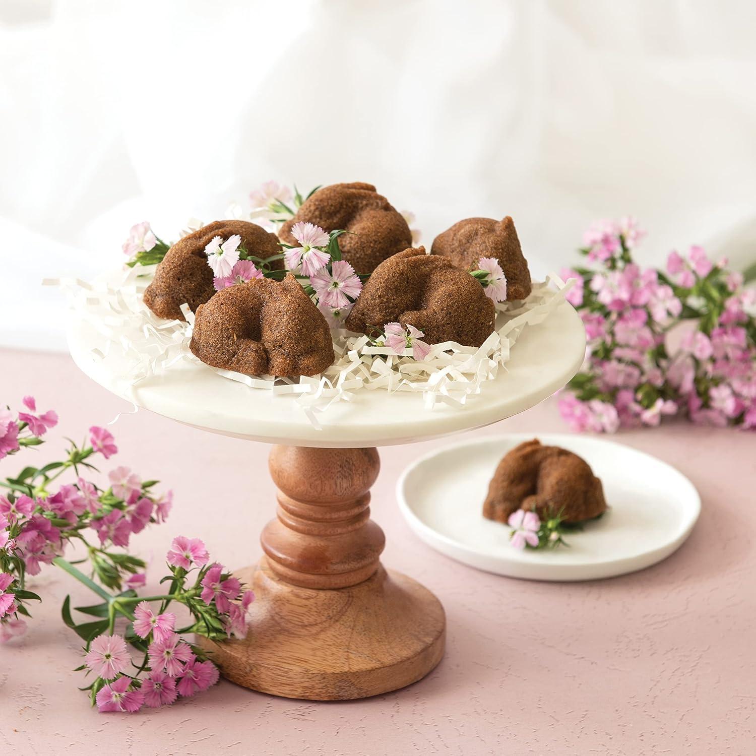 imageNordic Ware Baby Bunny Cakelet 45 Cup Capacity ToffeeToffee
