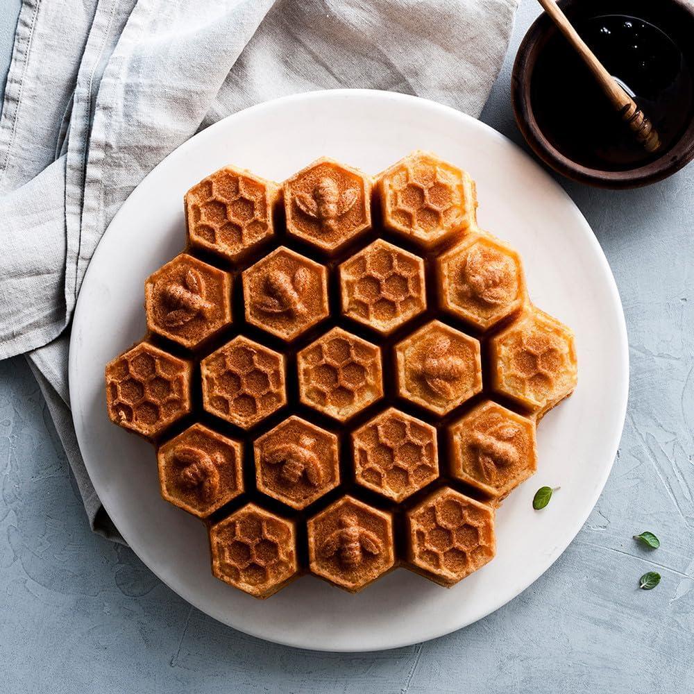 imageNordic Ware Beehive Cake Pan 10 Cup Toffee10 Cup