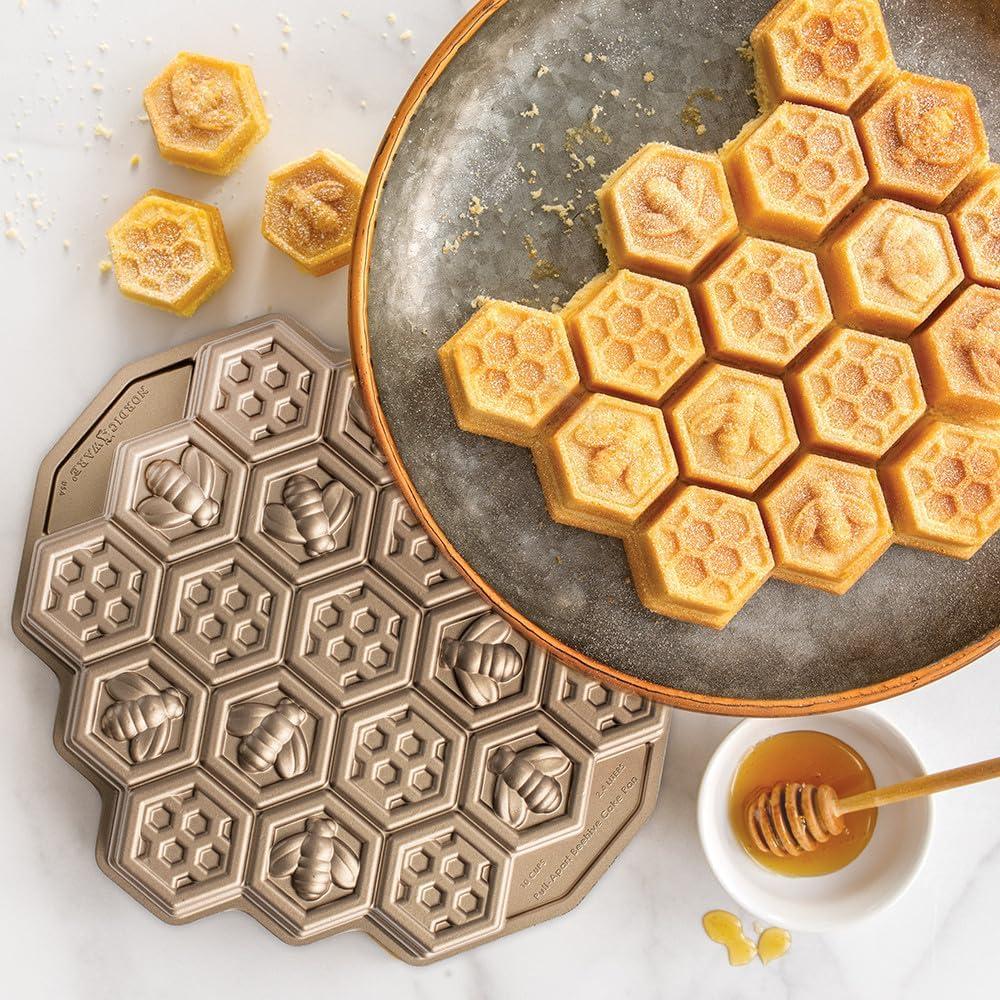 imageNordic Ware Beehive Cake Pan 10 Cup Toffee10 Cup
