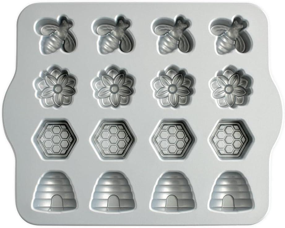 imageNordic Ware Beehive Cake Pan 10 Cup Toffee175 Cup Capacity