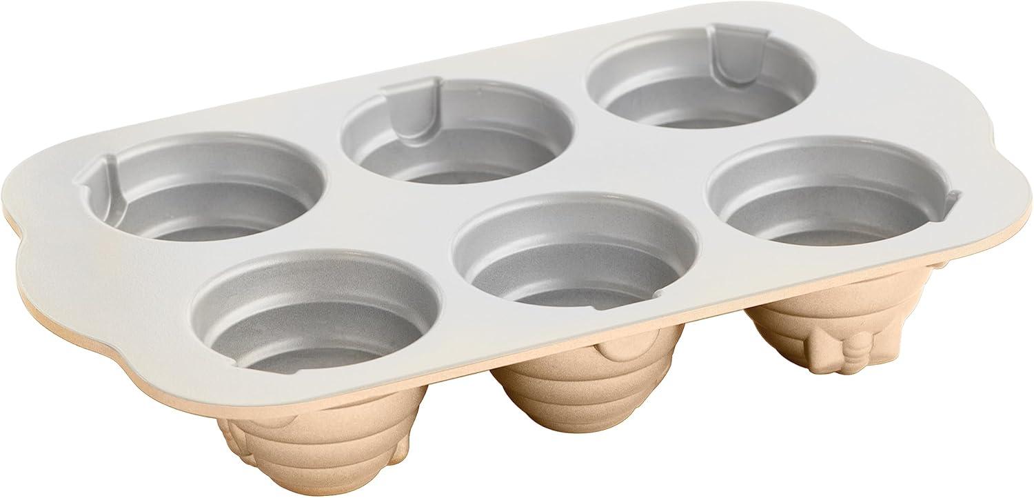 imageNordic Ware Beehive Cake Pan 10 Cup Toffee3 Cup