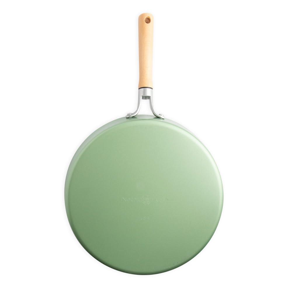 imageNordic Ware Cardamom Ceramic Nonstick 10 Inch Wok12 Inch