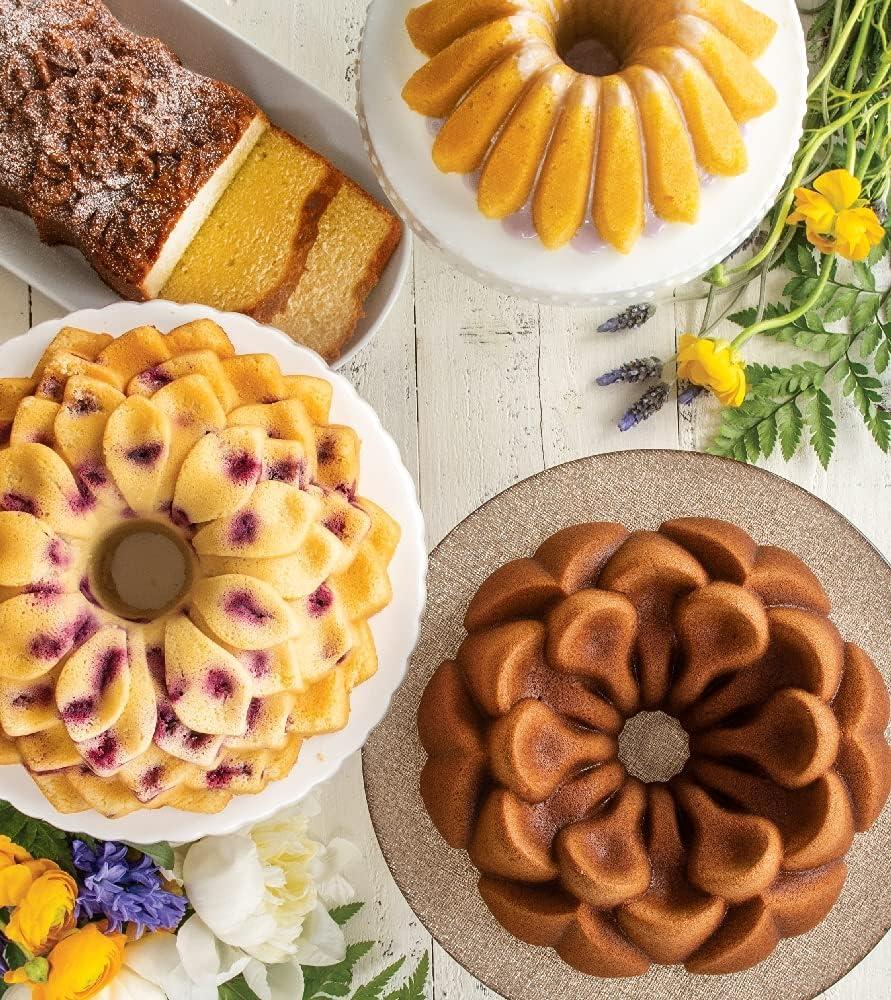 imageNordic Ware Floral Cakelet 3 Cups Toffee10 Cup