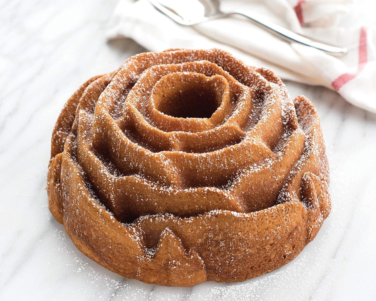 imageNordic Ware Floral Cakelet 3 Cups Toffee10 Cup