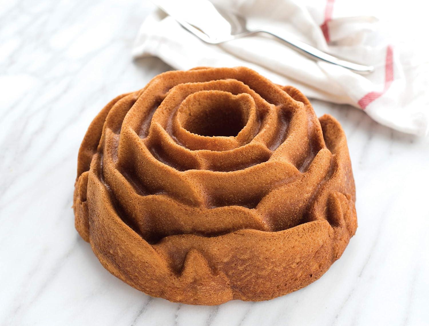 imageNordic Ware Floral Cakelet 3 Cups Toffee10 Cup