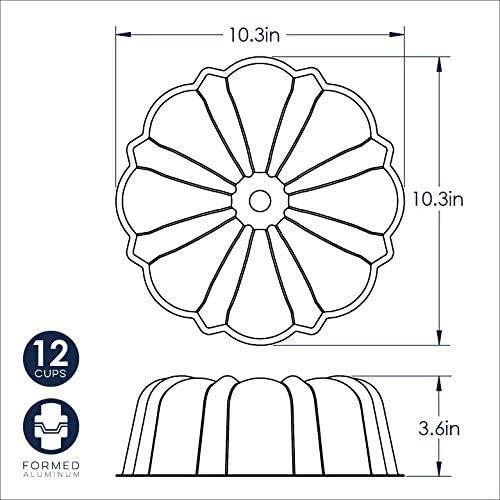 imageNordic Ware Formed Bundt 12 Cup Glacier WhiteSea Glass